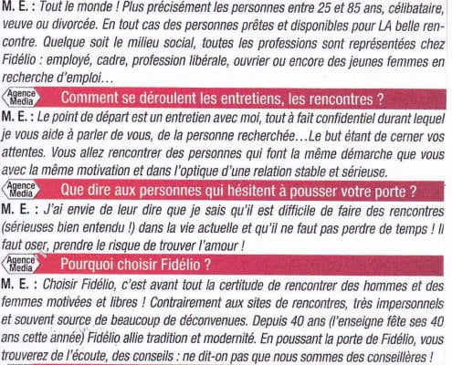 Interview paru vendu Vesoul 2016