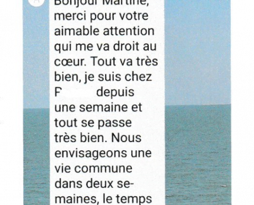 témoignage sms